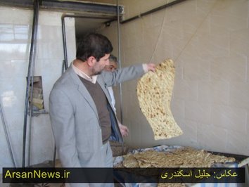 سرکشی فرماندار ارسنجان از نانوایی های این شهر
