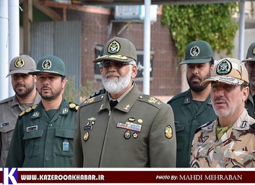 یادواره شهدای ارتش در کازرون با حضور امیر پوردستان در کازرون