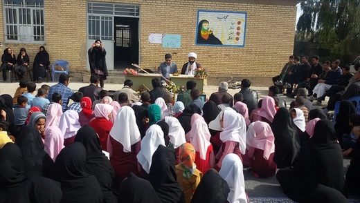 جشن انقلاب در روستای محروم رحیم آباد شهرستان فسا