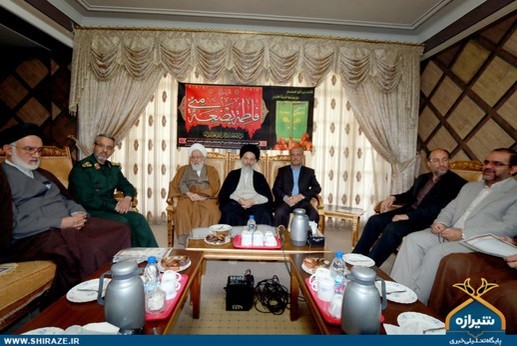 رونمایی از تابلو «ندیم دل» در شیراز