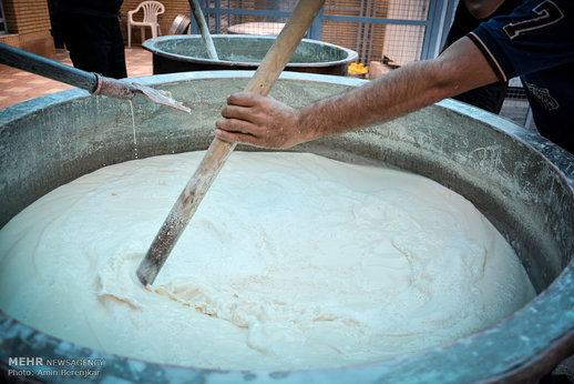 پخت نهایی سمنو
