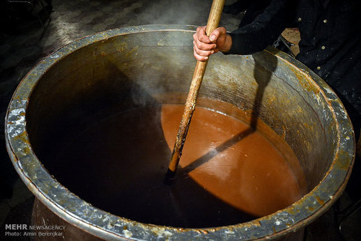 پخت نهایی سمنو