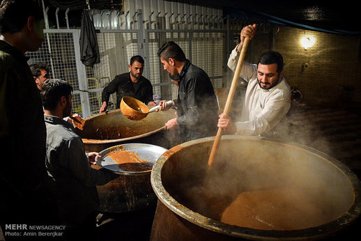پخت نهایی سمنو