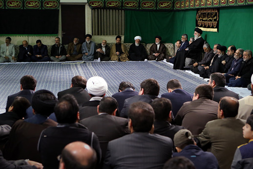 عزاداری بیت رهبری