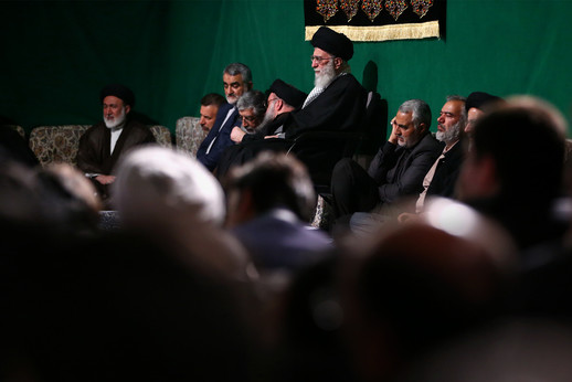عزاداری بیت رهبری