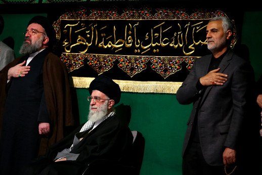 حاج قاسم در بیت