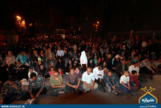 جشن میلاد حضرت زهرا در باغ جنت شیراز
