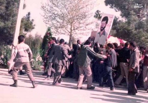 تشییع جنازه اولین فرمانده سپاه