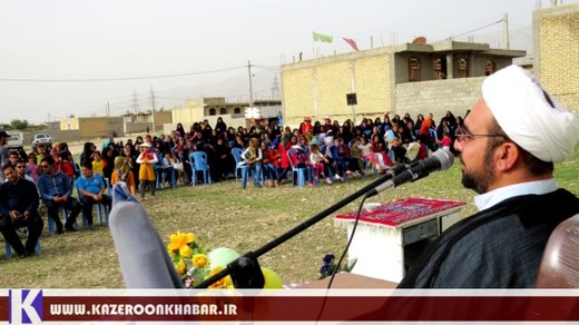 جشن میلاد حضرت فاطمه در روستای علی آباد کازرون