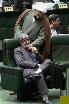 شوخی رسایی با مطهری