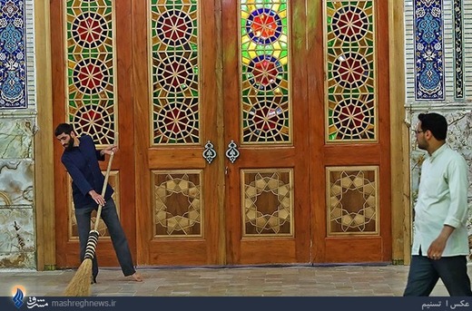 آیین غبار روبی مساجد کشور در آستانه ماه مبارک رمضان