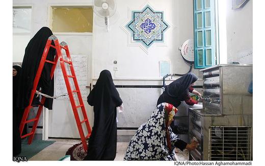 آیین غبار روبی مساجد کشور در آستانه ماه مبارک رمضان