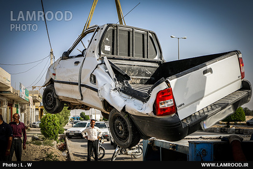 پرواز پراید بار در لامرد
