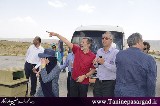 حضور سفیر ایتالیا در پاسارگاد