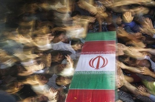 وداع با پیکرهای مطهر شهدای غواص