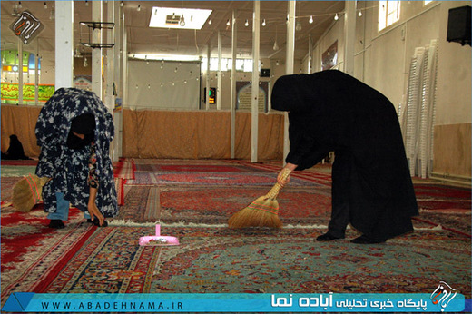 استقبال آباده ای ها از ماه مبارک رمضان