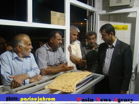 سرکشی فرماندار ویژه جهرم از چند واحد نانوایی