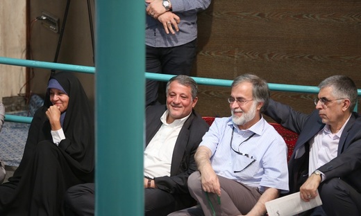 محسن و فایزه هاشمی رفسنجانی