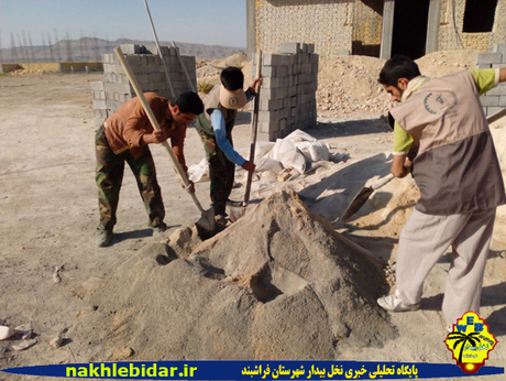 حضور دانشجویان جهادگر فراشبندی در مناطق محروم