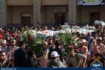تشیع پیکر شهدای گمنام در شیراز