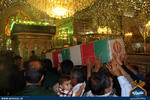 تشیع پیکر شهدای گمنام در شیراز