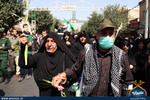 تشیع پیکر شهدای گمنام در شیراز