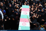 تشیع پیکر شهدای گمنام در شیراز
