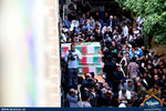 تشیع پیکر شهدای گمنام در شیراز
