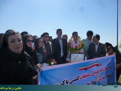 استقبال از کشتی گیر مرودشتی نائب قهرمان آسیا