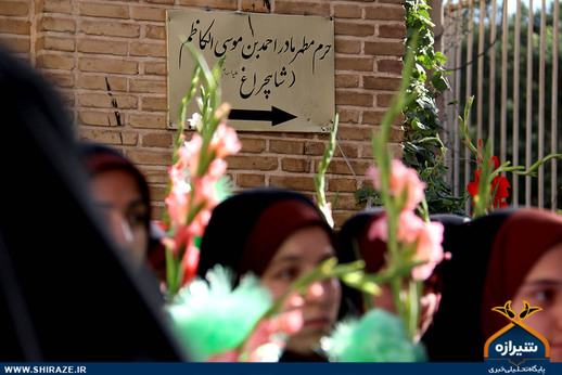 پیاده‌روی بانوان شیرازی به مناسبت میلاد حضرت فاطمه معصومه(س)