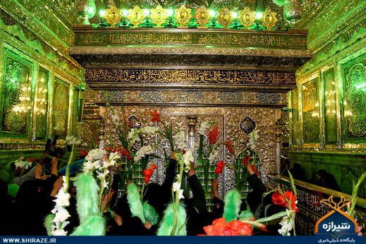 پیاده‌روی بانوان شیرازی به مناسبت میلاد حضرت فاطمه معصومه(س)
