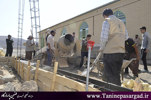 اردوی جهادی هفت روزه دانش آموزان پاسارگادی