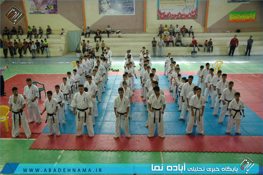 مبارزه کیوکوشین کاران استان فارس در شهرستان آباده