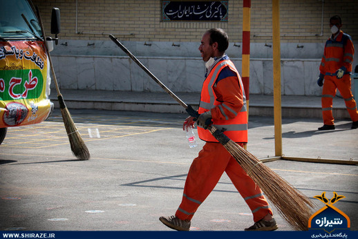 طرح نظافت و پاک سازی مدارس در شیراز