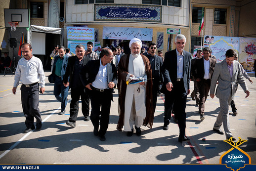 آئین بازگشایی مدارس در شیراز