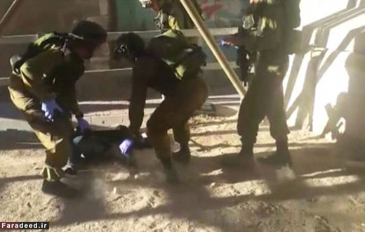 شلیک از پشت‌ سر به دختر فلسطینی