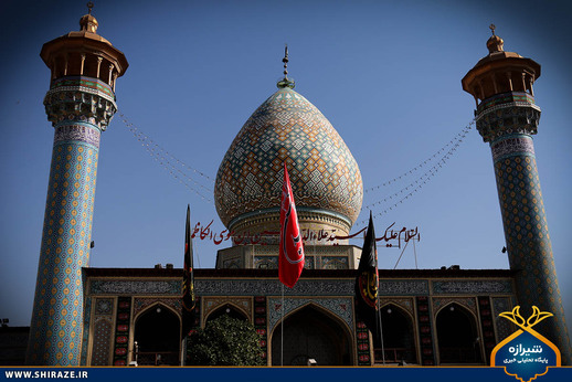 تشیع پیکر شهید مدافع حرم در شیراز