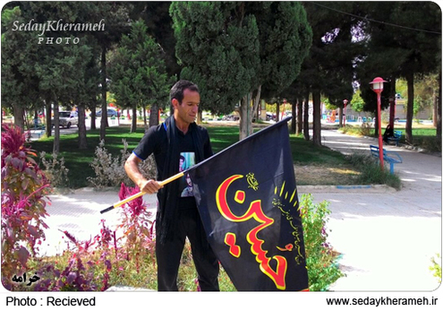 زائر پیاده نی ریزی راهی کربلا شد