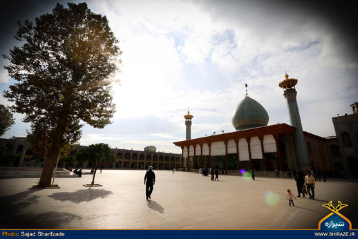مراسم چهلمین روز درگذشت جانباختگان فاجعه منا در حرم مطهر شاهچراغ(ع) شیراز