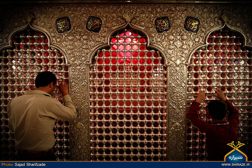 مراسم چهلمین روز درگذشت جانباختگان فاجعه منا در حرم مطهر شاهچراغ(ع) شیراز