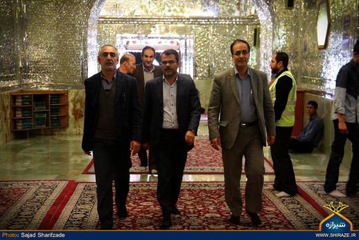 مراسم چهلمین روز درگذشت جانباختگان فاجعه منا در حرم مطهر شاهچراغ(ع) شیراز