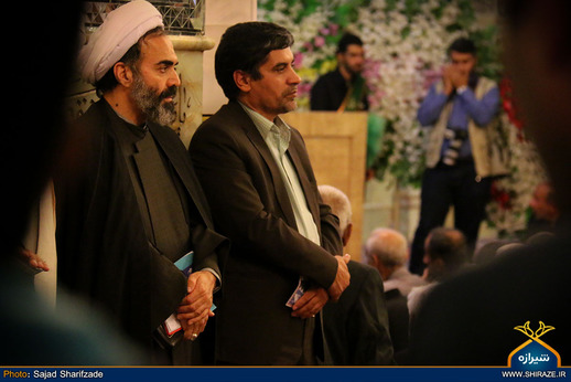 حضور علیرضا زینلی مدیر سازمان حج فارس و حجت الاسلام شریفانی نماینده بعثه رهبری در فارس