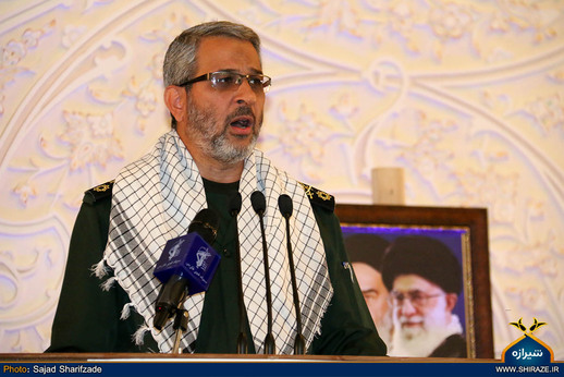 سخنرانی سردار غیب فرمانده سپاه فجر فارس