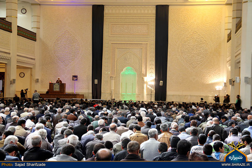 نماز عبادی سیاسی جمعه در شیراز