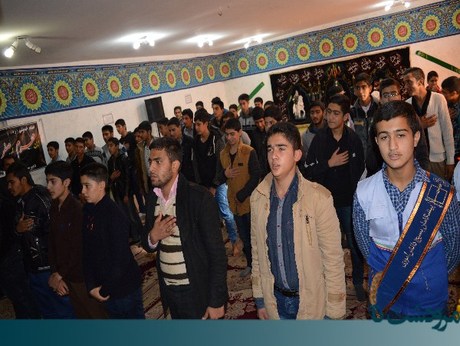 همایش دانش آموزان مداح در مرودشت