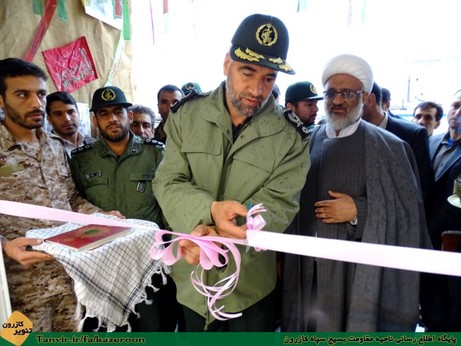 سفر سردار فضلی جانشین سازمان بسیج به شهرستان کازرون