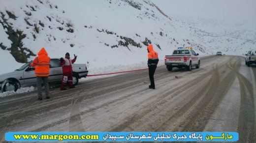 امداد رسانی بیش از 200نفر طی روزهای گذشته در سپیدان