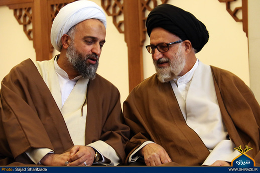 حضور حجت الاسلام رضوی اردکانی و حجت الاسلام علیرضا حدائق