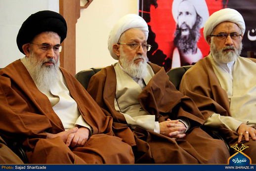 حضور آیت الله ایمانی و آیت الله سید علی اصغر دستغیب