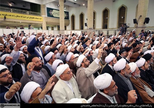 دیدار ائمه جمعه سراسر کشور با امام خامنه‌ای